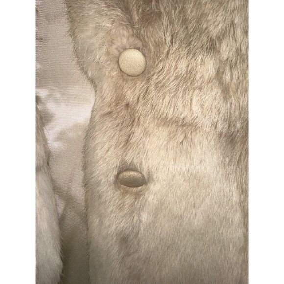 DanLee Outerwear Inc. Vintage Rabbit Fur Coat Size Medium - Picture 9 of 15